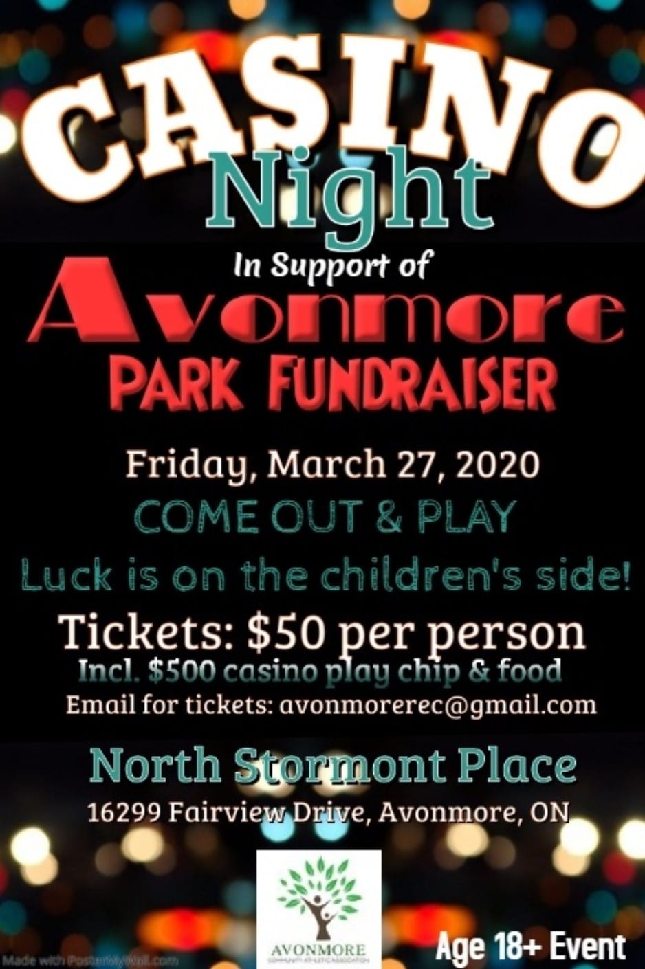 Avonmore Gala - Casino Night