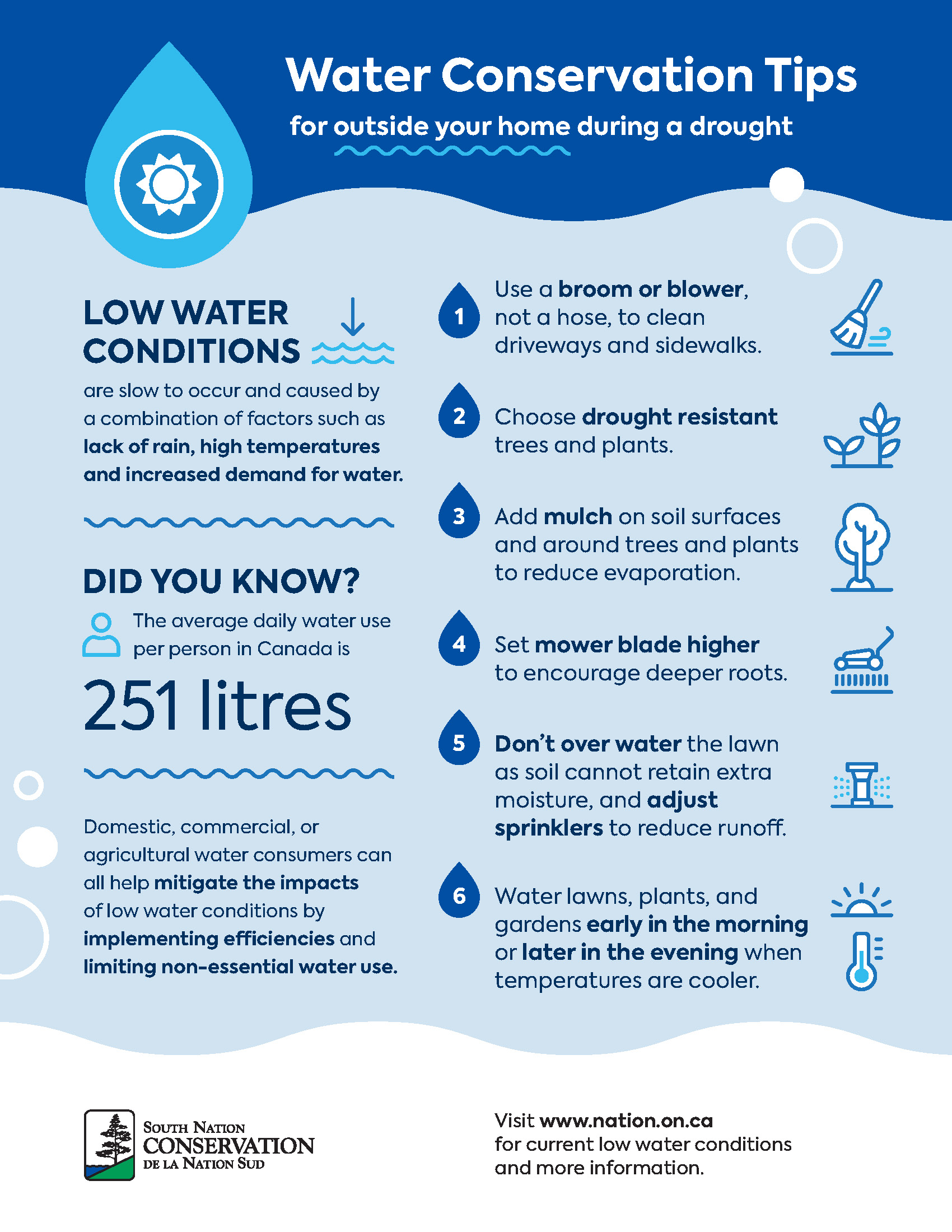 Water Conservation Tips for Outside Your Home