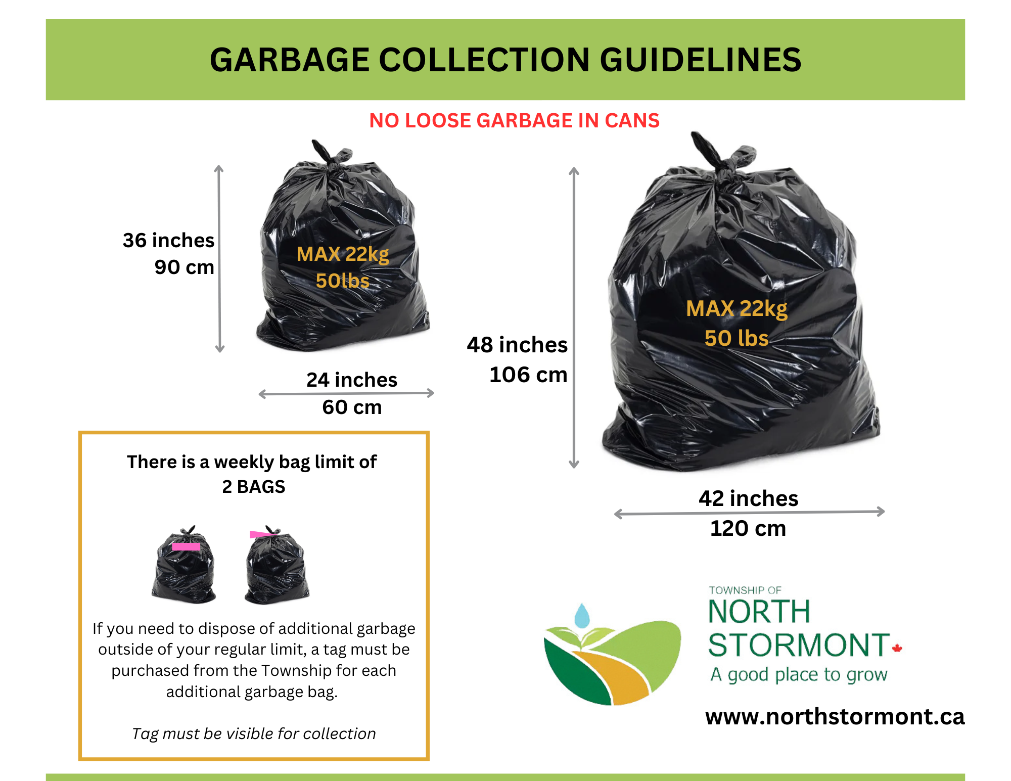 2026 garbage collection guidelines
