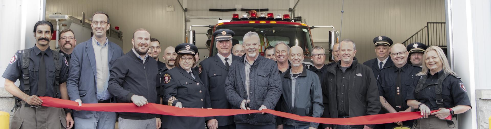 New fire hall in Crysler.