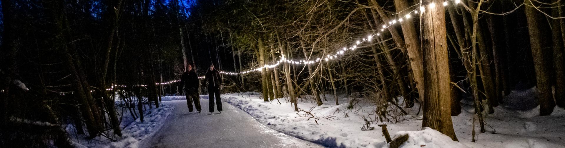 skating at countryside adventures