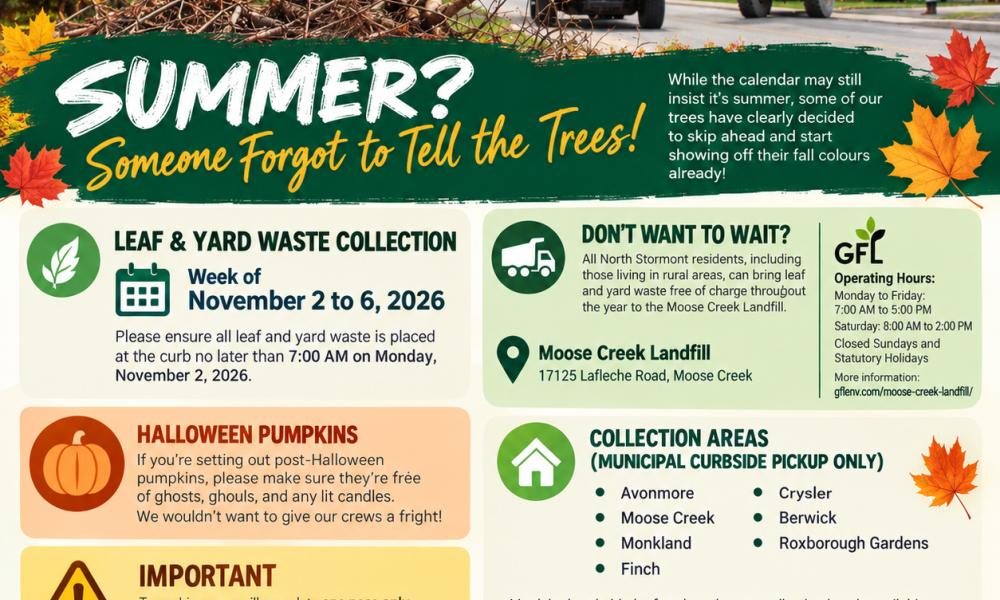 2026 Leaf and Yard Waste Reminder