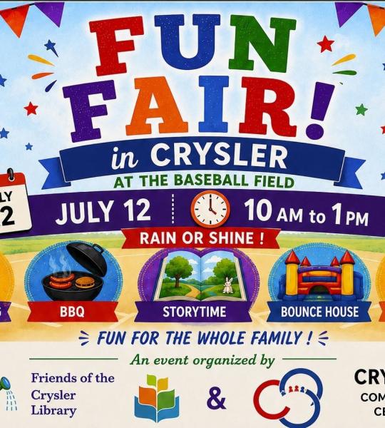 July 12 Crysler Fun Fair