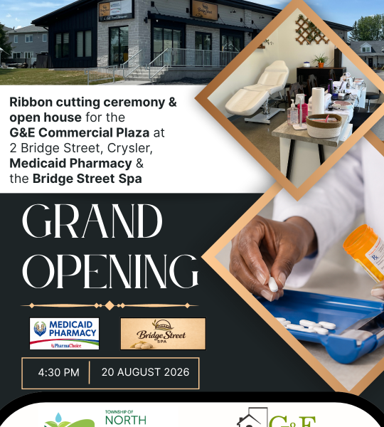 Grand opening of 2 Bridge Street in Crysler