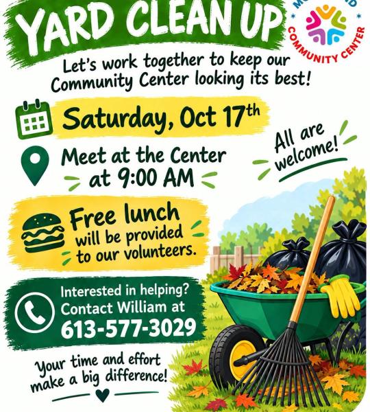 Fall Cleanup in monkland