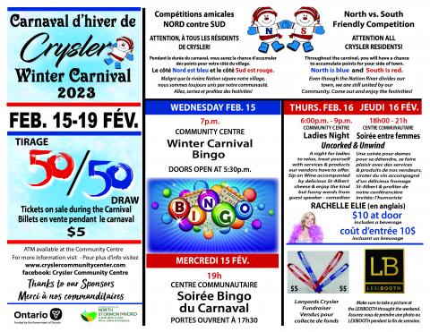 Schedule of Carnaval 