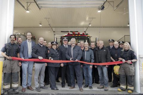 New fire hall in Crysler.