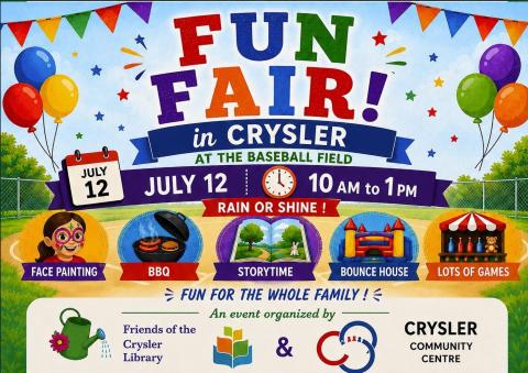 July 12 Crysler Fun Fair
