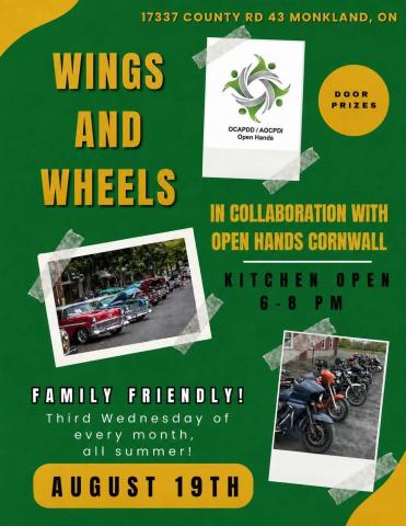 August 19 Wings and Wheels event
