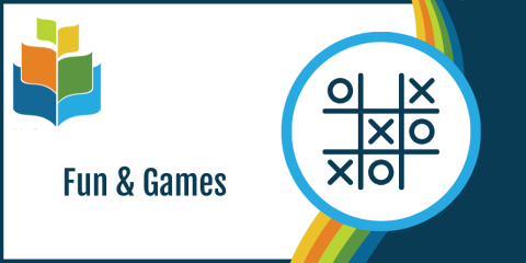 SDG Library fun and games poster