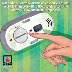 NFPA Smoke Alarm graphic